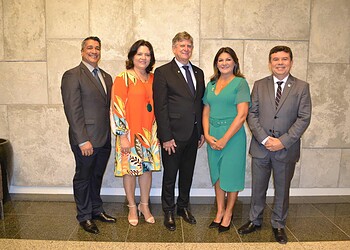 Diretoria Executiva na posse da reitora do Ifac_Conif - FOTO: DIRETORIA DE COMUNICAÇÃO DO IFAC