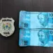 Vítimas que receberam duas notas falsas de R$ 100 acionaram a polícia — Foto Divulgação Polícia Civil do Acre