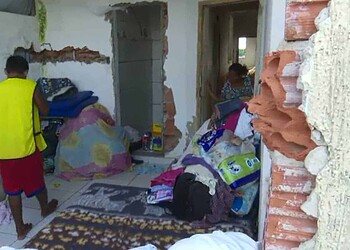 Venezuelanos continuam em prédio em ruínas na Capital