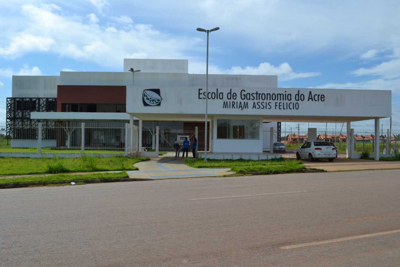 Escola está localizada em área estratégica no bairro Cidade do Povo Foto Jean Lopes (Secom Acre)