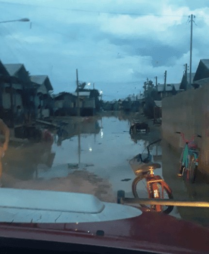 Chuvas ameaçam desabrigar famílias na região do Juruá em plena pandemia do coronavírus