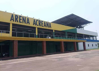 Governo estuda transformar Arena Acreana em base hospitalar para tratar casos de Covid-19