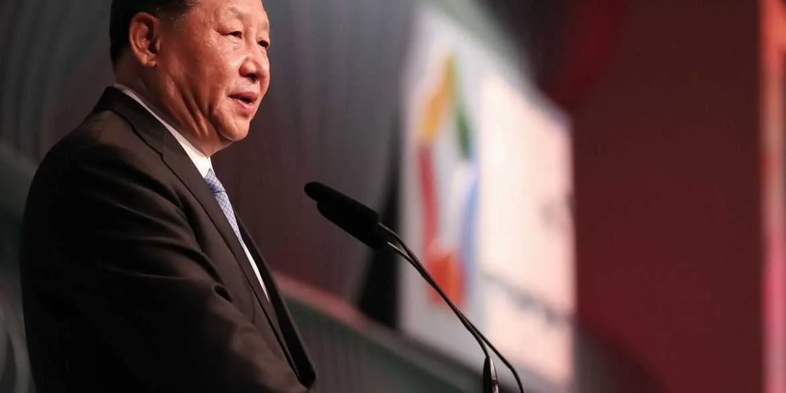 (Brasília - DF, 13/11/2019) Palavras do Presidente da República Popular da China, Xi Jinping.nFoto: Marcos Corrêa/PR