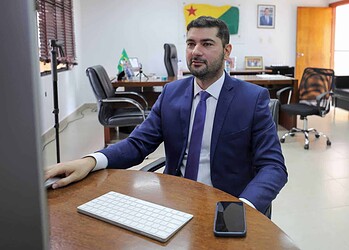 Nicolau Júnior conduz primeira sessão virtual da história da Aleac