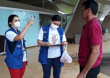 Prefeitura mantém barreira sanitária 24 horas na Rodoviária Internacional de Rio Branco