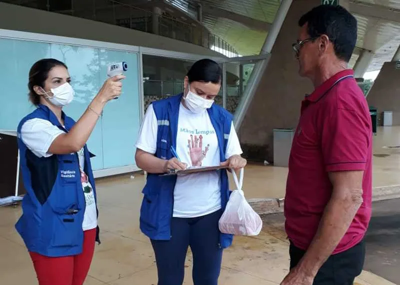 Prefeitura mantém barreira sanitária 24 horas na Rodoviária Internacional de Rio Branco
