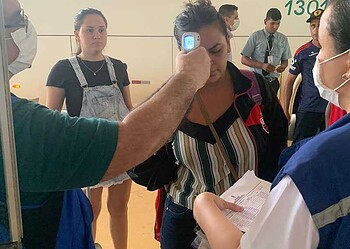 Barreira sanitária na rodoviária já abordou 1.500 passageiros e identificou mais de 20 com sintomas de Covid-19
