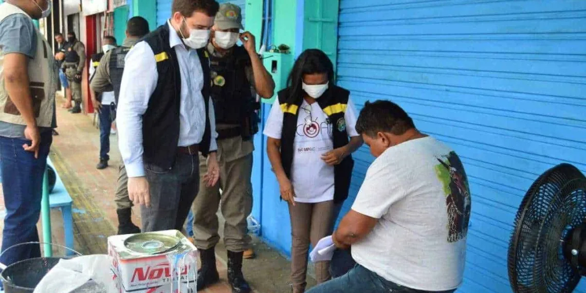 Coronavírus: MP/AC fiscaliza funcionamento de empresas em Sena Madureira