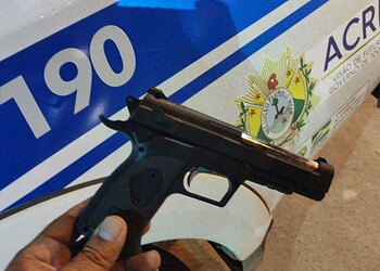 Em ocorrências diferentes, PM retira de circulação dois assaltantes com arma de brinquedo