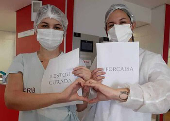 Após sair da UTI, advogada Isabela Fernandes está curada da Covid-19 10 Após sair da UTI, advogada Isabela Fernandes está curada da Covid-19