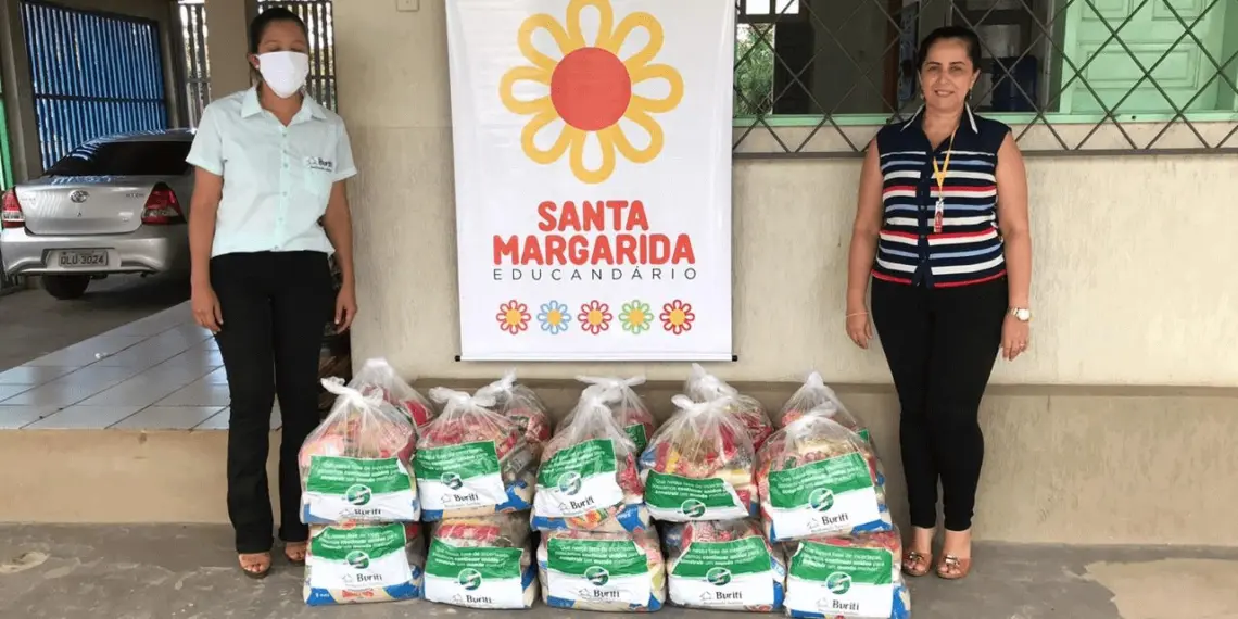 Grupo Buriti anuncia doação de mais de R$ 500 mil em cestas básicas 1 Entidades acreanas receberam doações (Foto: Assessoria)