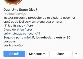 Fotógrafa cria conta no Instagram para divulgar  serviços de culinária de pequenos empreendedores