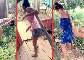 Polícia investiga imagens que mostram mulheres sendo espancadas por faccionados