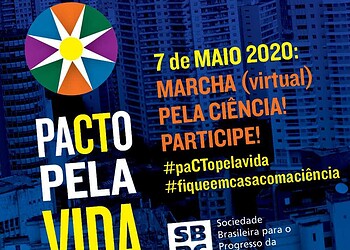 SBPC Regional Acre convida comunidade para participar da Marcha Virtual pela Ciência