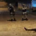 Policiais prenderam o agressor e isolaram o local até a chegada da perícia técnica e equipes do IML para recolher o corpo (Foto Reprodução Whatsapp)