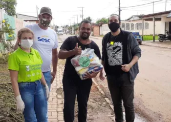 Sesc Acre distribui cestas básicas para músicos acreanos