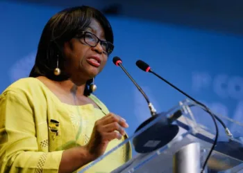 Rio de Janeiro - A diretora da Organização Pan-Americana da Saúde (OPAS), Carissa Etienne, durante abertura do 1º Congresso Internacional de Práticas Integrativas e Saúde Pública, no Riocentro (Tânia Rêgo/Agência Brasil)
