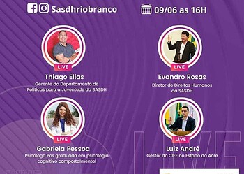 Prefeitura fará live para tratar sobre saúde mental da juventude na quarentena