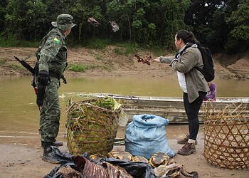 Operação é realizada no Chandless para combater crimes ambientais