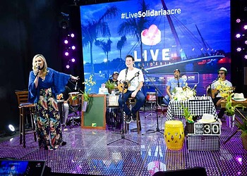 Live Solidária arrecadou R$ 70 mil em dinheiro e mais de 107 toneladas de alimentos