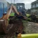 Beco se transforma em travessa após obras da prefeitura no Montanhês