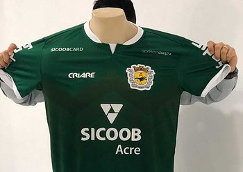 Sicoob Acre vende camisa oficial do Galvez Esporte Clube