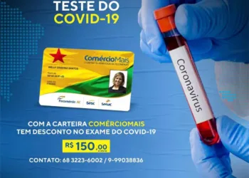 ComércioMais fecha parceria com Laboratório Lúcio Brasil; exame de Covid custará R$ 150 para quem tem carteirinha