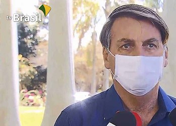 Entrevista foi transmitida pela TV Brasil e outras emissoras (Foto: Reprodução TV Brasil)