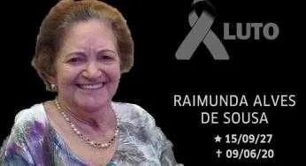 Morre a empresária Raimunda Alves de Souza, matriarca da família Moura