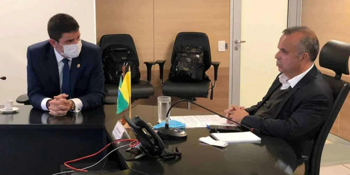 Gladson Cameli se reúne com ministro do Desenvolvimento Regional e garante apoio para o Acre