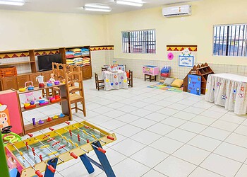 Escola Municipal Professora Eufrosina Silva de Oliveira atende 340 crianças (Foto Ascom PMRB)