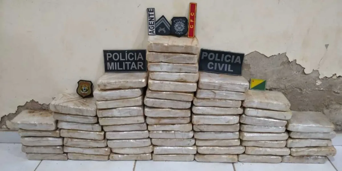 No período do dia 25 de julho a 4 de agosto foram apreendidos mais de 550 quilos de drogas no Acre (Foto: Secom Acre)
