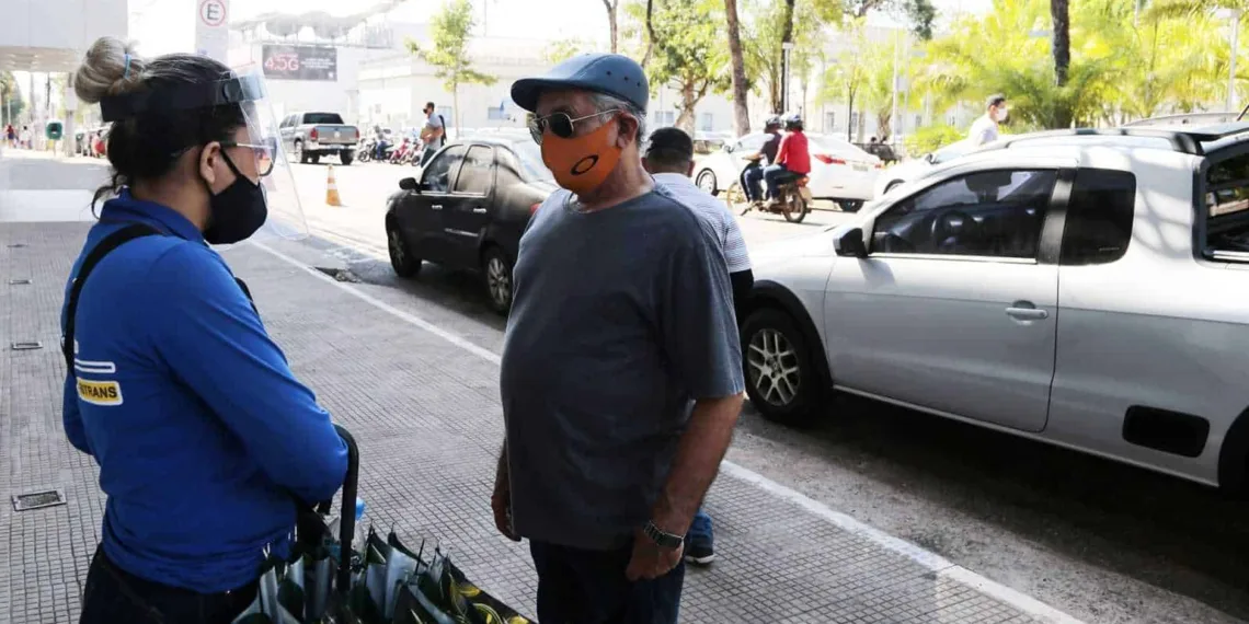 Devido à pandemia, todos os parquímetros serão higienizados diariamente