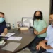 Reunião da última semana entre o deputado Jesus Sérgio e o secretário de Saúde (Foto: Assessoria)