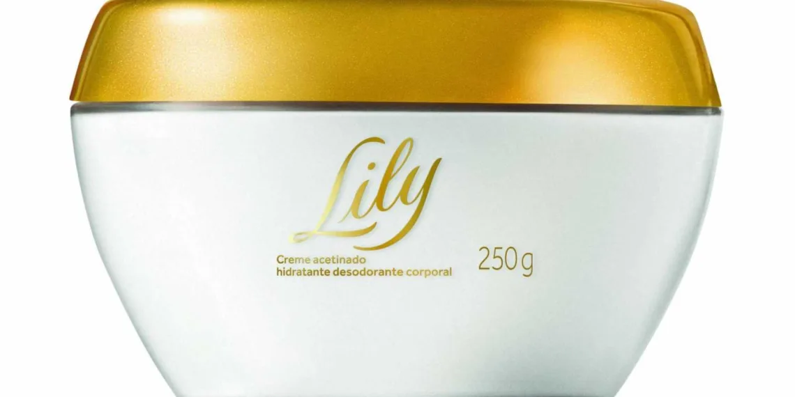LILY TRADICIONAL
Creme Acetinado Hidratante Desodorante Corporal, 250G
De: R$94,90
Por: R$79,90