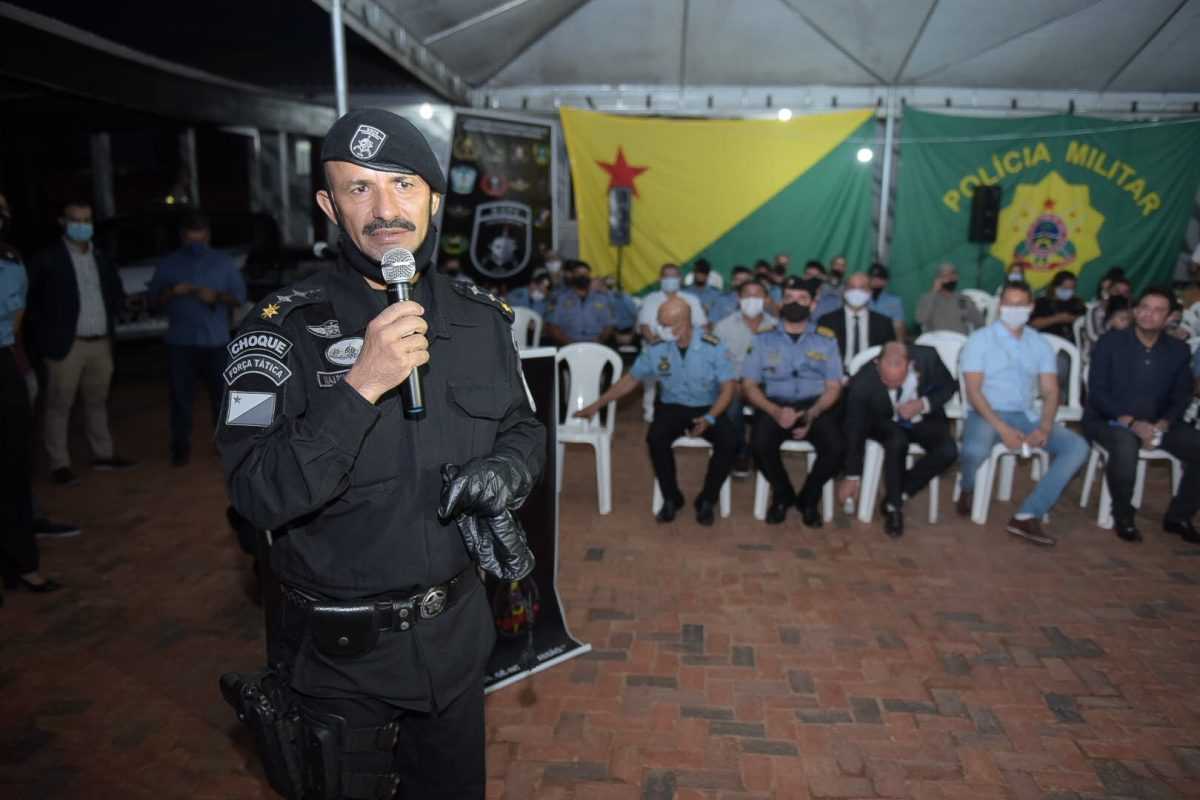 Major Fredson Araújo é o novo comandante do Bope (Foto: Diego Gurgel/Secom)