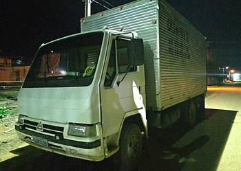 Caminhão roubado em Rio Branco é recuperado dentro de território Boliviano