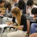 Candidatos prestam prova da Fuvest. Foto: Marcos Santos/USP Imagens