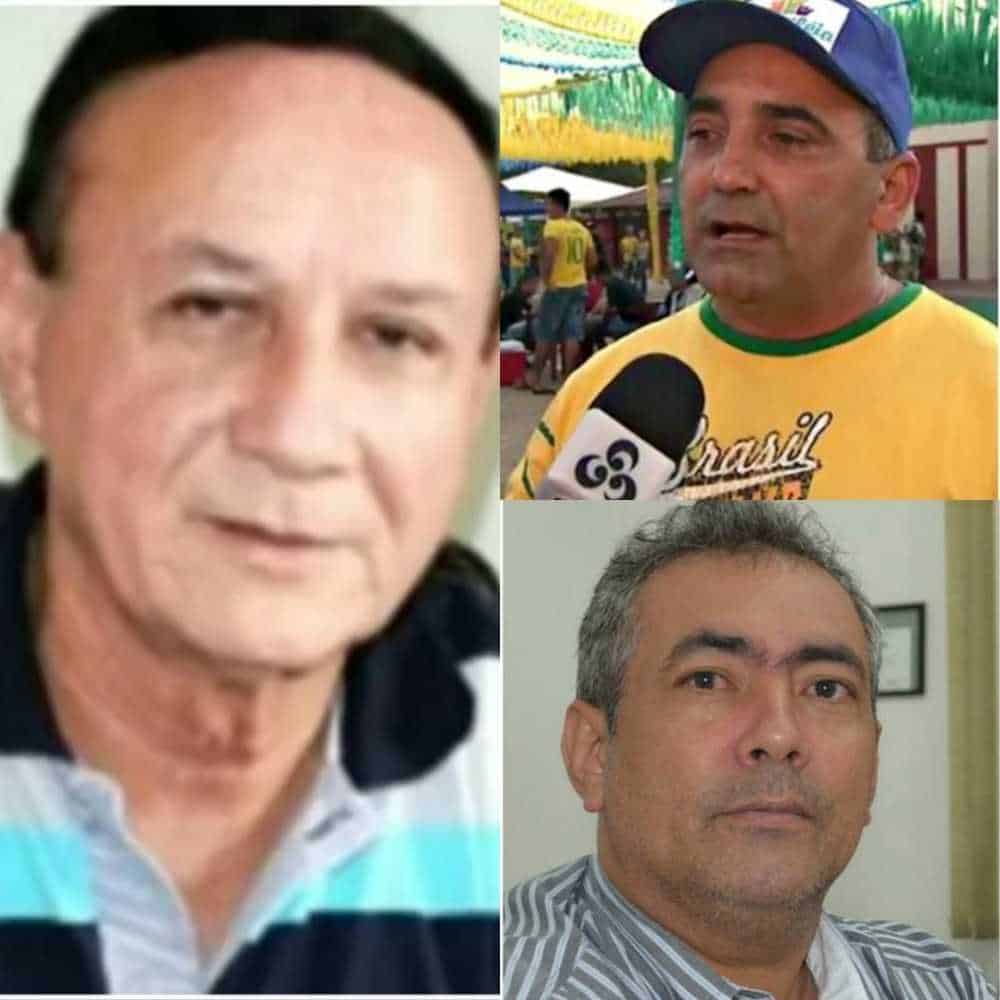 Aldemir Lopes, Everaldo Gomes e Roney Firmino foram condenados (Foto: Reprodução)