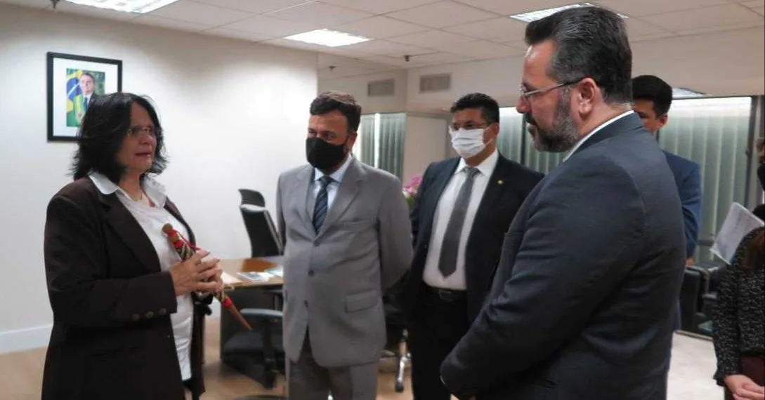 Foi solicitada à ministra a criação de uma força-tarefa interministerial para auxiliar o Acre com a imigração (Foto: Assessoria)