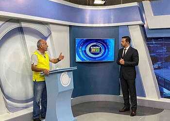 Entrevistas foram concedidas para a TV Gazeta (Foto: Assessoria)