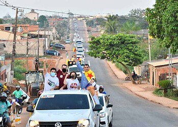 Carreata do 40 é bem recebida por moradores do Calafate, em Rio Branco