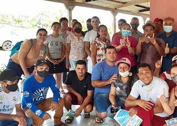 Candidato se reuniu com moradores de diversas comunidades da Rodovia AC 90 (Foto: Assessoria)