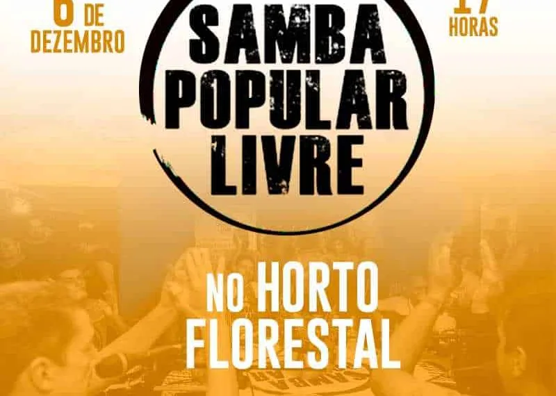Roda de samba promovida pelo Movimento Samba Popular Livre tem apoio da prefeitura