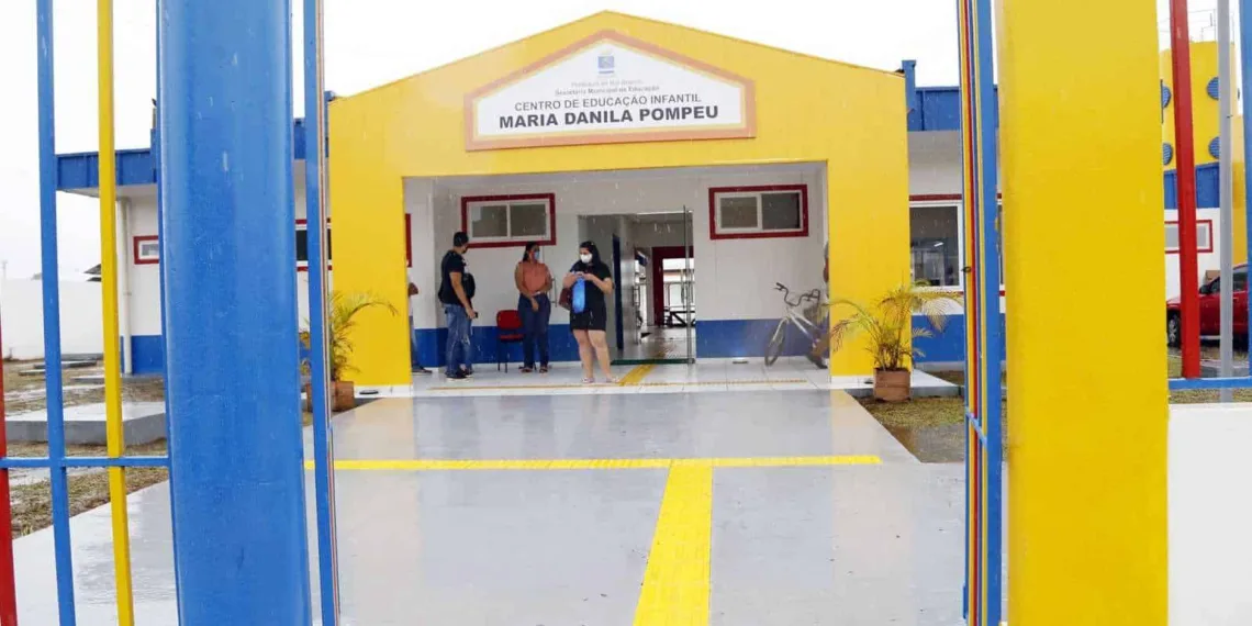 Centro de Educação Infantil Maria Danila Pompeu, localizado na Cidade do Povo