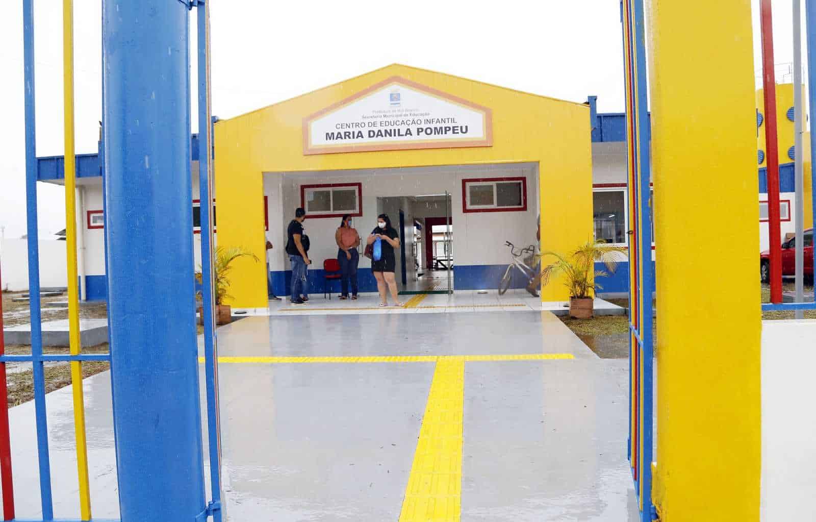 Centro de Educação Infantil Maria Danila Pompeu, localizado na Cidade do Povo