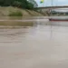 Rio Acre marca 7,92 metros neste sábado em Rio Branco — (Foto: Lidson Almeida / Rede Amazônica)