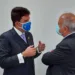 Gladson recebe Bocalom na representação do Acre em Brasília e faz reunião técnica sobre estratégias de gestão