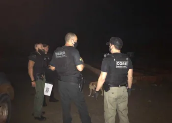 A ação policial contou com efetivo de 30 agentes de polícia da capital e dos municípios de Feijo e Tarauacá (Foto: Ascom Polícia Civil)