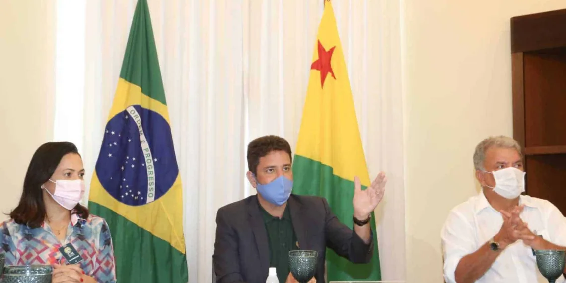 Gladson pede união à bancada federal do Acre para vencer a pandemia